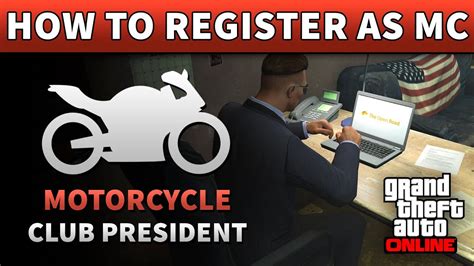 This includes being able to choose a club emblem, and decide on a name for your <b>Motorcycle Club</b>. . How to become mc president